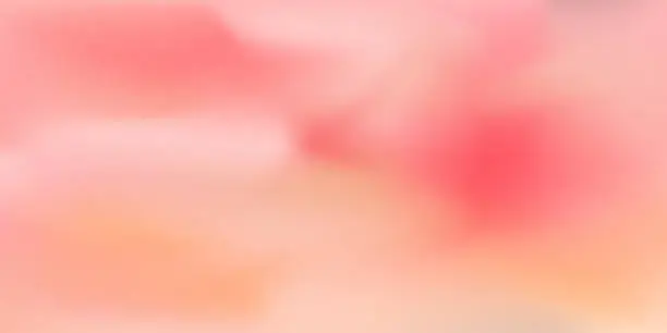Vector illustration of Blurred defocused pastel gradient blue, pink, purple and white romantic background