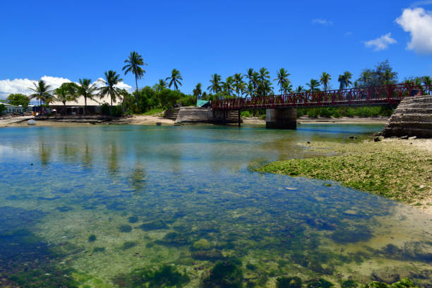 istock Bridge connecting South and North Tarawa atolls Kiribati 1569110878