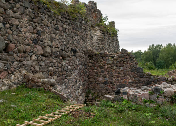 istock old medieval stone castle ruins, Ergeme castle ruins 1569123197