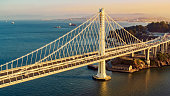 View of San Francisco-Oakland Bay Bridge