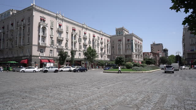 Marjanishvili square in Tbilisi, Georgia
