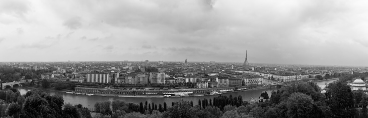 Panoramic photo of Torino