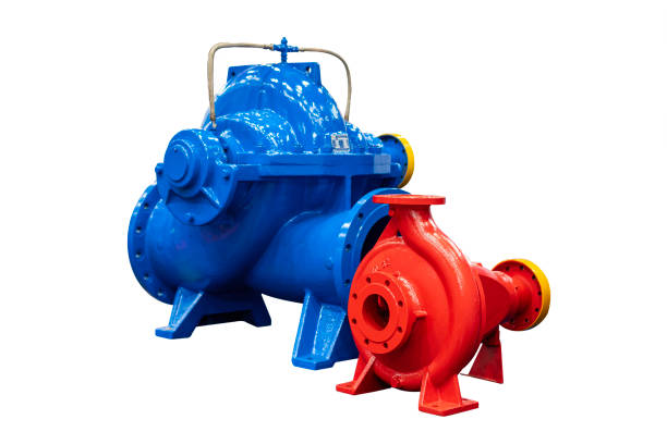 istock large metal centrifugal pump and  double suction horizon split casing pump for conveying supply draining a lot of water in irrigation or general other in industrial 1569168521