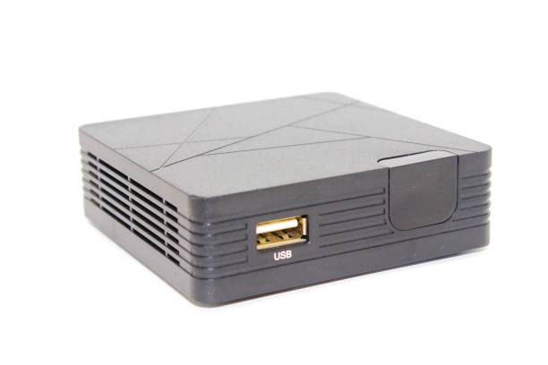 istock Digital setup box for tv isolated on a white background 1569208428
