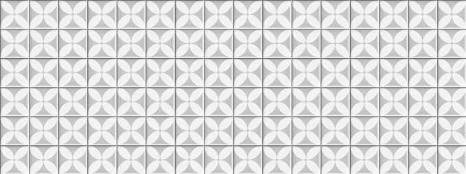 3d white and gray ceramic tiles wall texture background vector illustration
