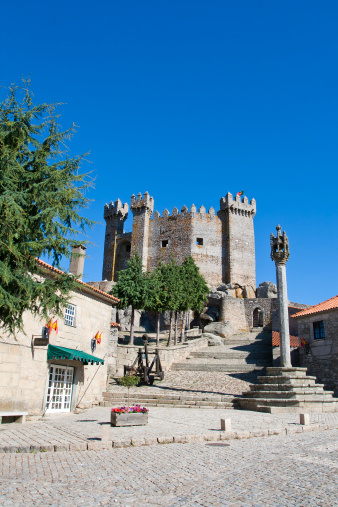 Penedono Castle in the Douro Region in north of portugal