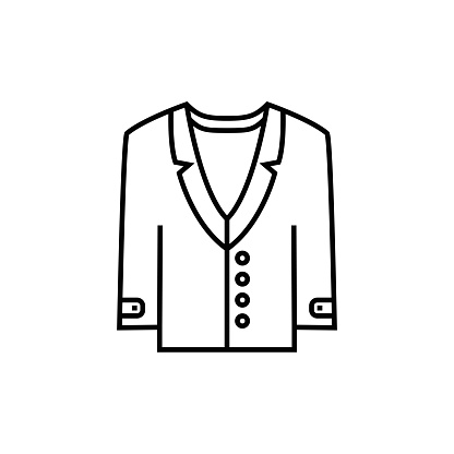 Jacket Line Icon