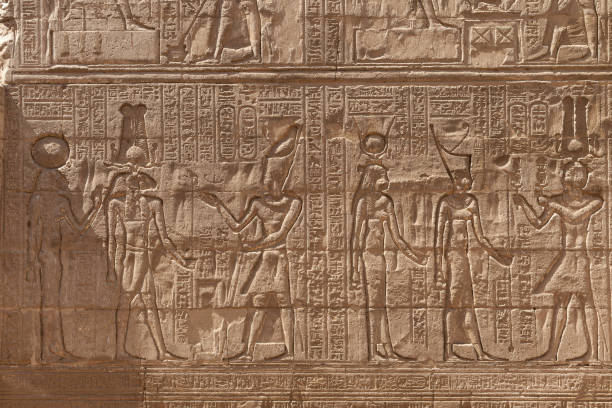 istock An Ancient Egyptian hieroglyphics at Luxor. 1569340498