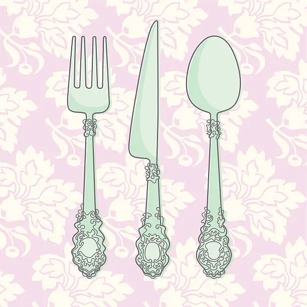 Vector illustration of Cutlery