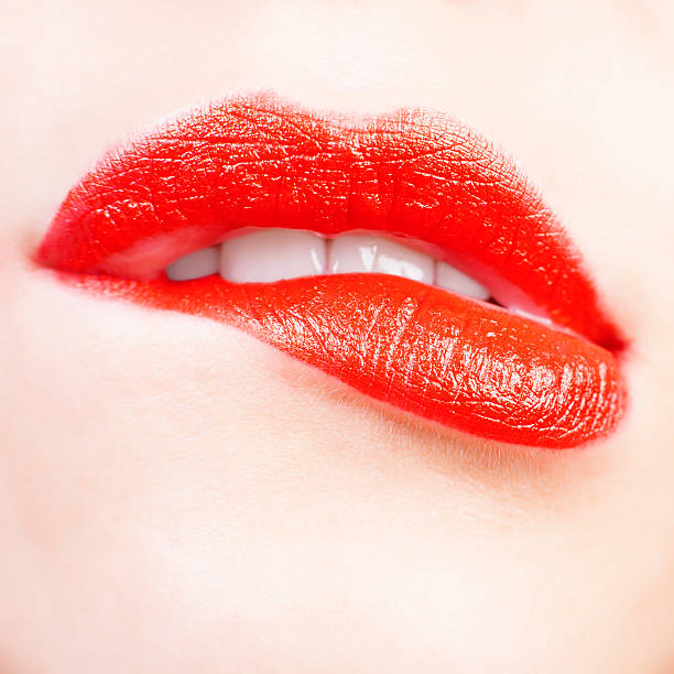 istock Young woman bit her lower lip 156938165