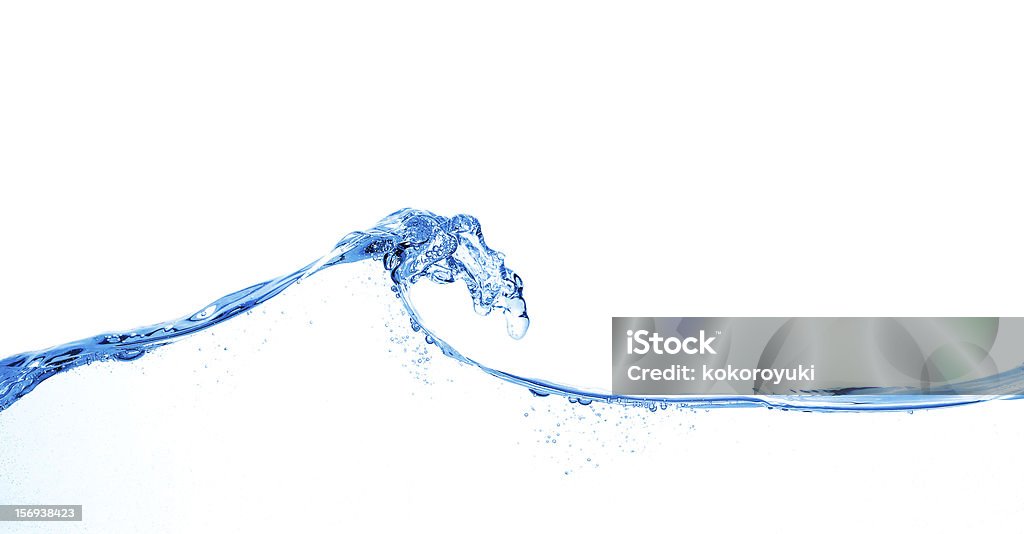 Onda di acqua - Foto stock royalty-free di Chiuso