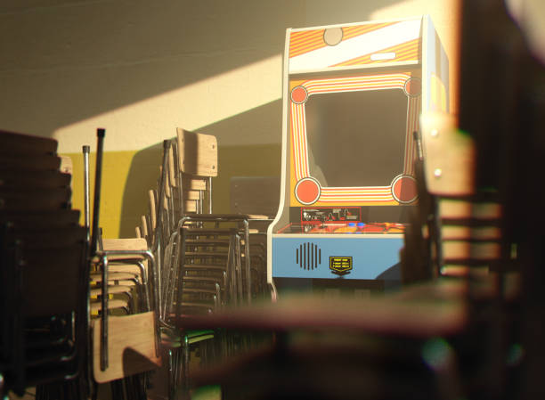 istock Arcade Game In A Room 1569402760