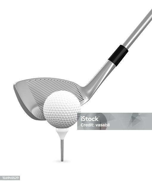 Attrezzature Da Golf - Fotografie stock e altre immagini di Golf - Golf, Illustrazione, Pallina da golf