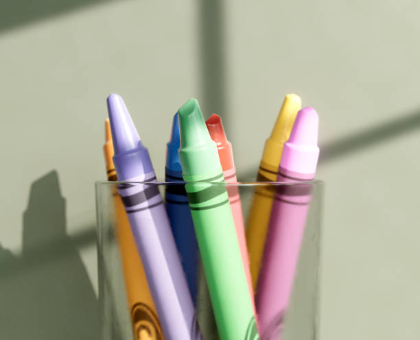 istock Colorful Crayons In Glass 1569408744