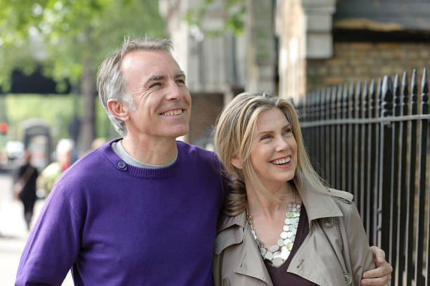 istock Mature Caucasian Couple Sightseeing 156951520