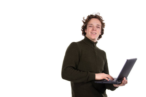 Thanks to augmented reality technology and artificial intelligence, the computer screen offers a more simulation environment. / You can see the animation movie of this image from my iStock video portfolio. Video number: 1486390944