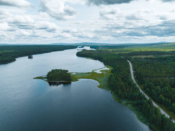 istock Roadtrip through Swedish summer landscape 1569609381