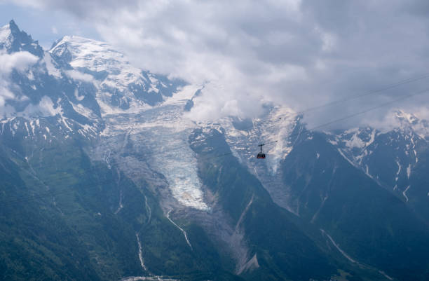 istock Cable car in front of a glacier 1569614183