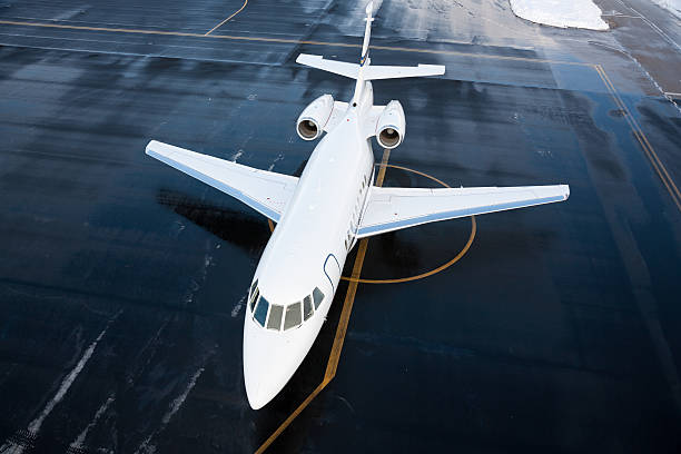 Firmy Jet Falcon Ujęcie z góry – zdjęcie