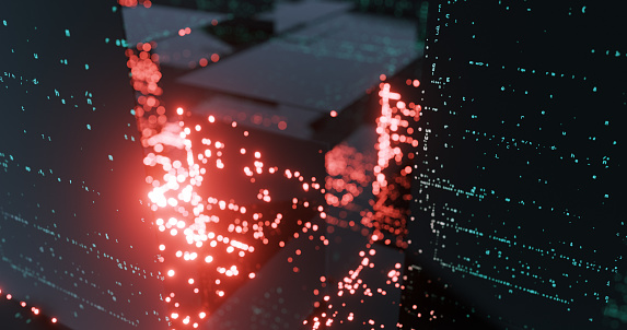 Technological And Connection Background Programming Source Code ...