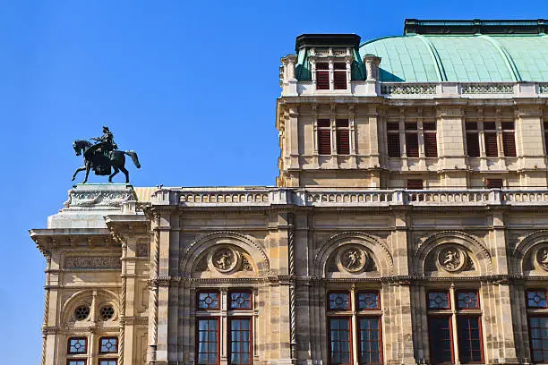 Vienna Opera House (Side View), Austria