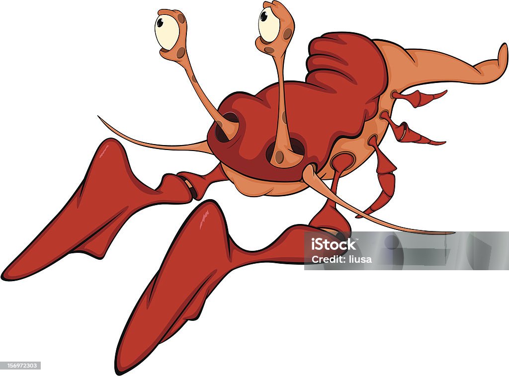 Red lobster dos - Vetor de Animal royalty-free