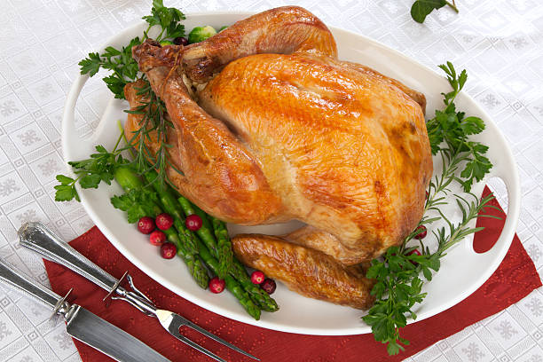 istock Fall festival roast turkey 156972306