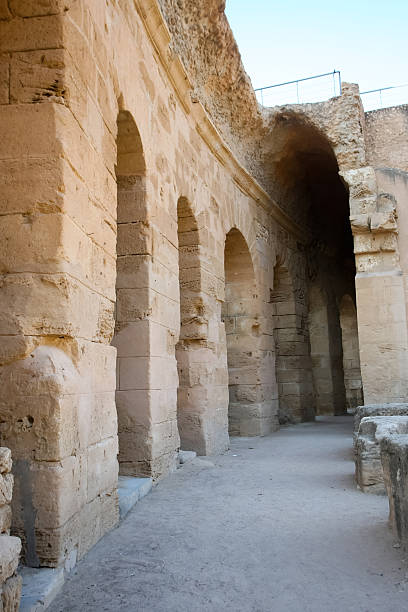 istock El Djem, Amphitheater hallway 156979362