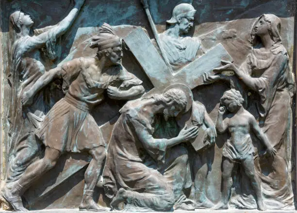 The Passion of Christ in a relief-like representation
This is an industrially manufactured mass product without any recognizable copyrights