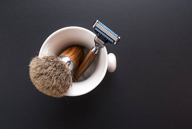 Shave Tools Shave Tools shaving cream stock pictures, royalty-free photos & images