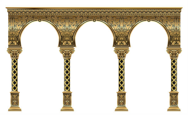 istock Arcade Golden Terrace Palace Entrance 1569915071
