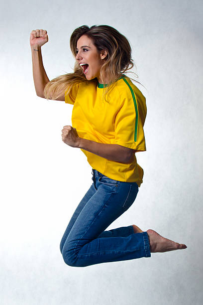 istock Cheering for Brazil soccer team 156993828