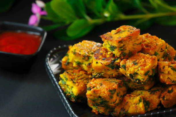 istock Maharashtrian Snack Kothimbir Vadi 1569957313