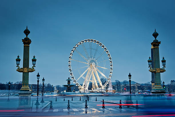 istock The big wheel in Paris, Place de la Concorde 156999063
