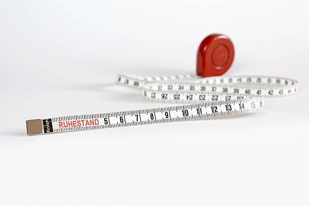 istock Tape measure with target "Retirement" 156999088