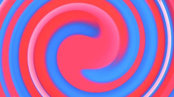4k Abstract soft color spiral shape retro style background \\  colorful joyful dance music cool footage loop