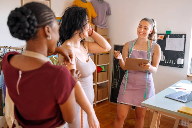 istock Woman starting small business with tailor shop 1570010761