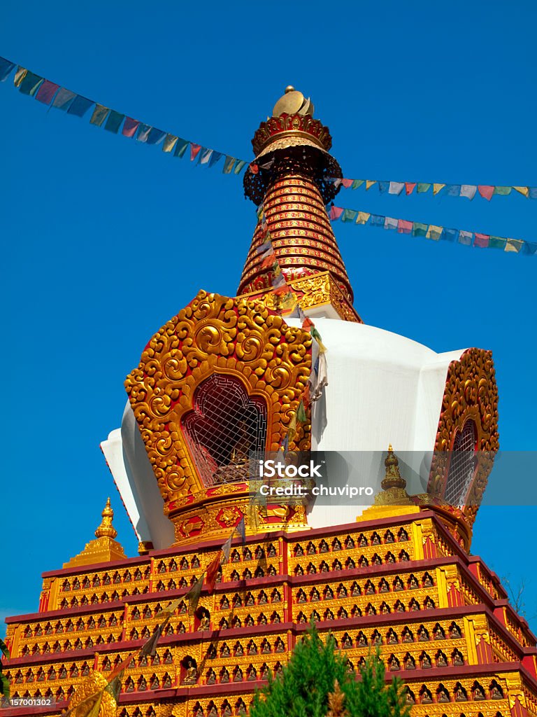 Swayambhunath Tempel in Kathmandu. - Lizenzfrei Architektur Stock-Foto