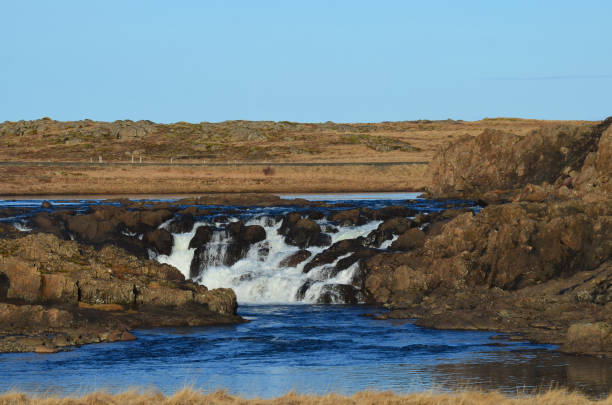 istock Waterfall on Snaefellsnes Peninsula in Rural Iceland 1570022069