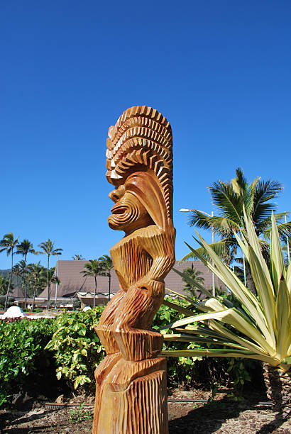 istock Tiki Idols in Hawaii 157004254