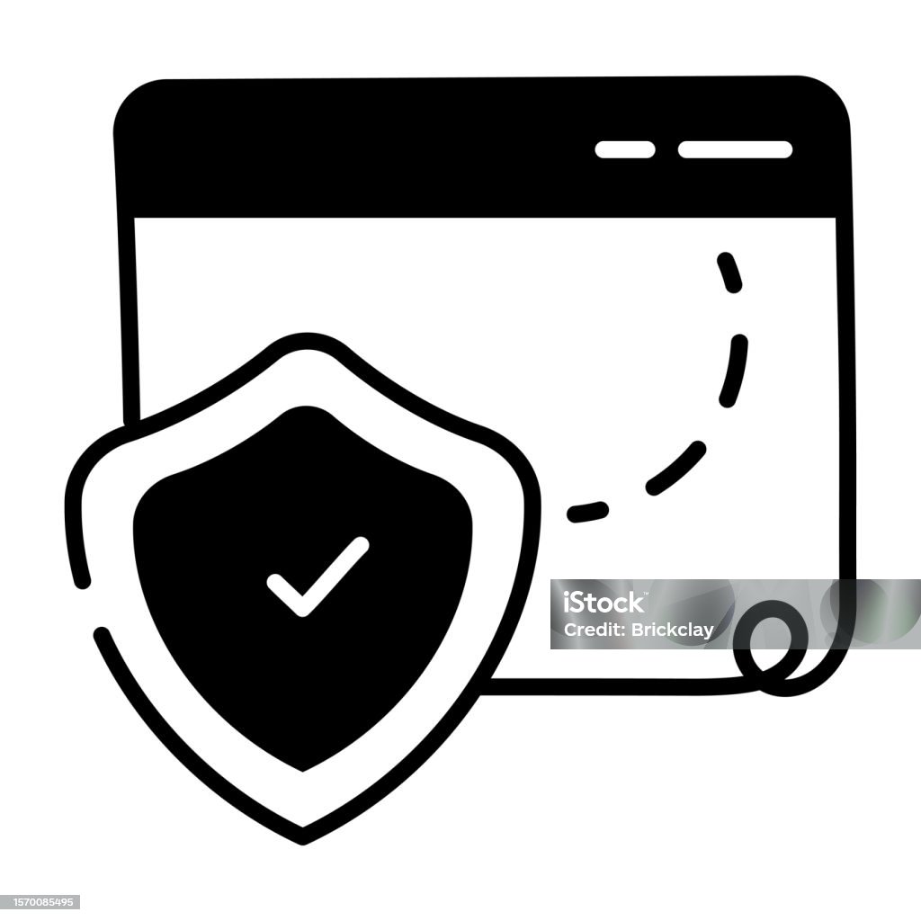 Secure Web Stock Illustration - Download Image Now - Doodle, Icon Set ...