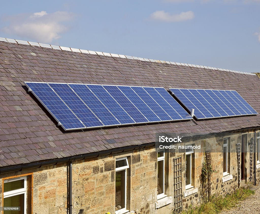 Solar Rooftop Modules Roof Solar Modules Stock Photo - Download Image Now - Solar Panel ...
