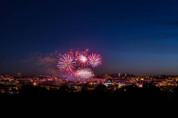 istock Firework 2023 14 July of Limoges CityScape 1570172992