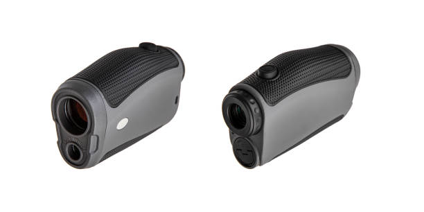 istock A small modern optical rangefinder. An electronic device for measuring distance. Isolate on a white background. 1570213352