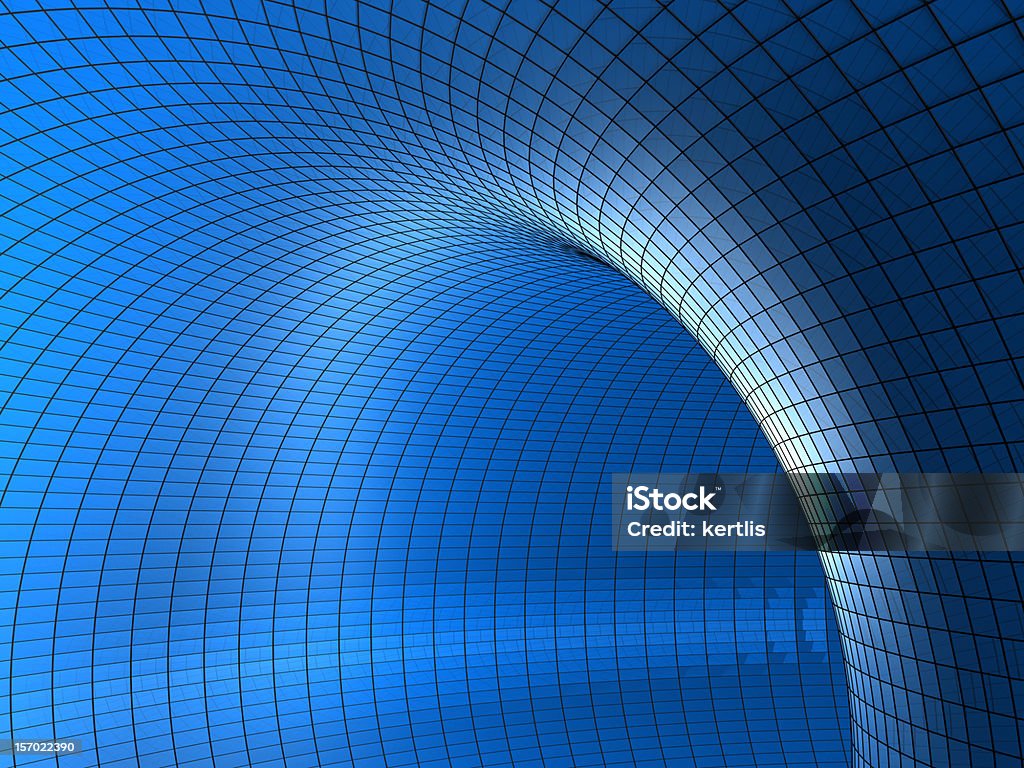 Tunnel en 3d - Photo de Abstrait libre de droits