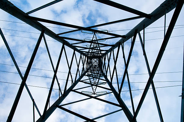 power pylon stock photo