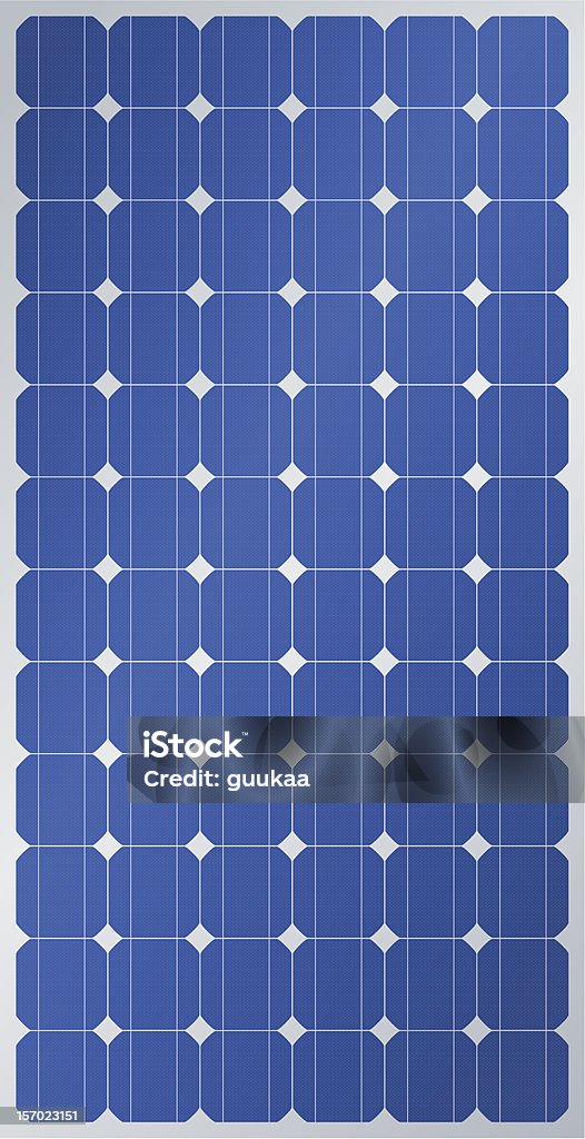 Solarpanel superfície - Vetor de Azul royalty-free