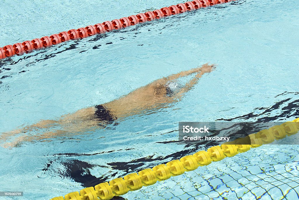 Плавательный бассейн - Стоковые фото Верхний ракурс роялти-фри