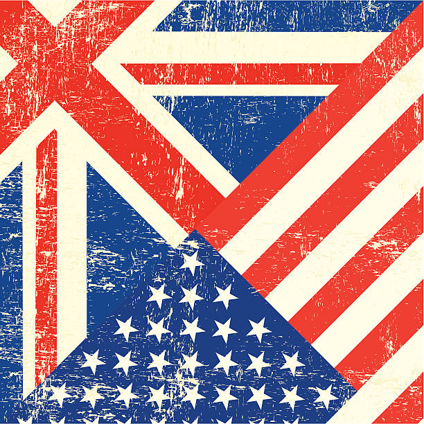 illustrazioni stock, clip art, cartoni animati e icone di tendenza di bandiera del regno unito e grunge - british flag dirty british culture flag