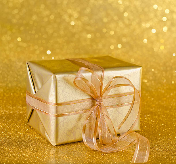 istock Golden Christmas decoration 157045107